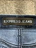 Express Jeans Solid Blue Jeans Size 4 - photo 7