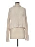 American Eagle Outfitters 100% Polyester Ivory Turtleneck Sweater Size M - photo 1