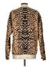 Unbranded Animal Print Brown Cardigan Size L - photo 2