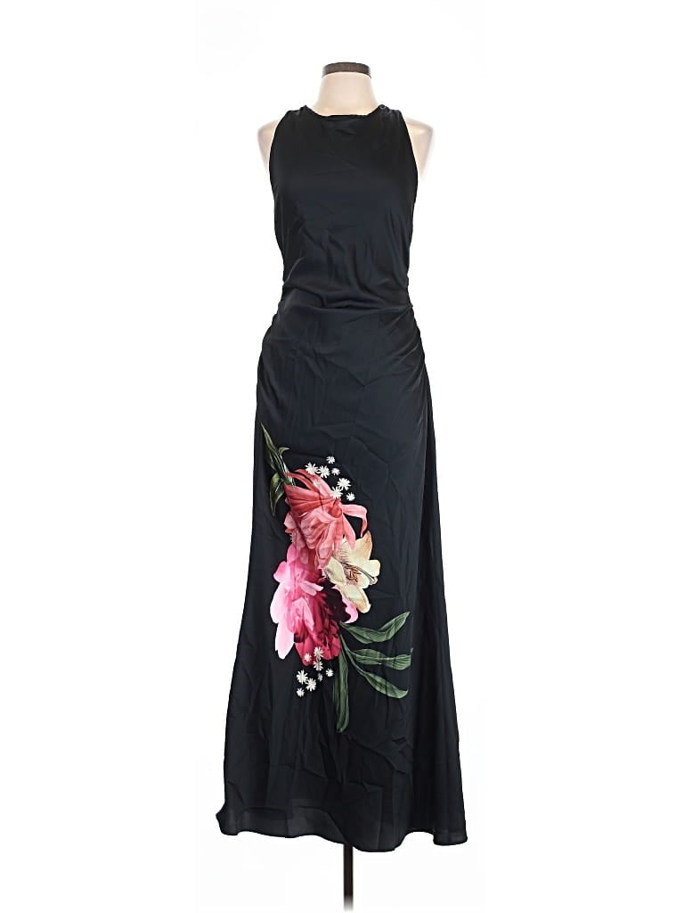 Pre-owned Bhldn Cocktail Dress In Black