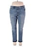 Ann Taylor LOFT Hearts Blue Jeans Size 31 waist - photo 1