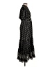Max Studio 100% Polyester Polka Dots Black Casual Dress Size XS - photo 4