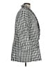 Anne Klein 100% Polyester Checkered-gingham Gray Blazer Size XL - photo 4