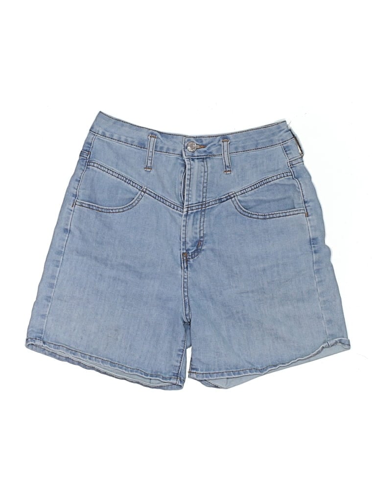 Pre-owned S.o.n.g. Denim Shorts In Blue