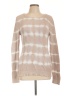 INC International Concepts 100% Cotton Tie-dye Tan Pullover Sweater Size L - photo 1