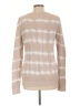 INC International Concepts 100% Cotton Tie-dye Tan Pullover Sweater Size L - photo 2