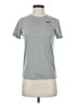 Nike 100% Polyester Silver Active T-Shirt Size XS - photo 1