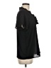 Pleione 100% Polyester Black Short Sleeve Blouse Size M - photo 4