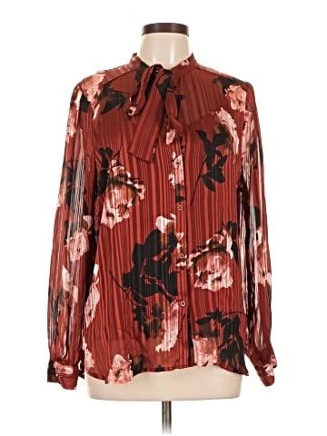 Simply Vera Vera Wang Long Sleeve Blouse (view 1)