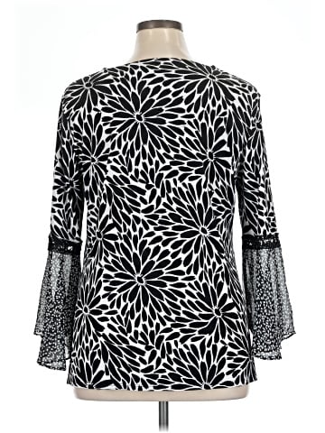 JM Collection 3/4 Sleeve Blouse (view 2)