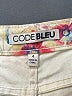 Code Bleu Floral Ivory Denim Shorts Size 4 - photo 3