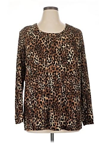 Susan Graver Long Sleeve Blouse (view 1)