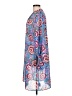 CAbi 100% Polyester Paisley Blue Casual Dress Size L - photo 5