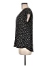 My Michelle 100% Polyester Polka Dots Black Short Sleeve Blouse Size M - photo 5