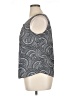 Croft & Barrow 100% Polyester Gray Sleeveless Blouse Size XL - photo 5