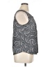 Croft & Barrow 100% Polyester Gray Sleeveless Blouse Size XL - photo 4