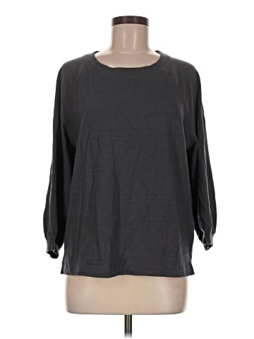 Ann Taylor LOFT 3/4 Sleeve T-Shirt (view 1)