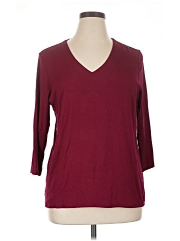 Chico's 3/4 Sleeve T-Shirt (view 1)