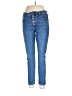 Express Solid Blue Jeans Size 14R - photo 1