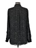 Mossimo 100% Polyester Tweed Black Long Sleeve Blouse Size M - photo 2