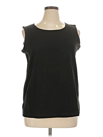 Elisabeth by Liz Claiborne Sleeveless T-Shirt (view 1)