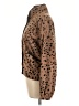 CoffeeShop 100% Polyester Animal Print Brown Jacket Size L - photo 5
