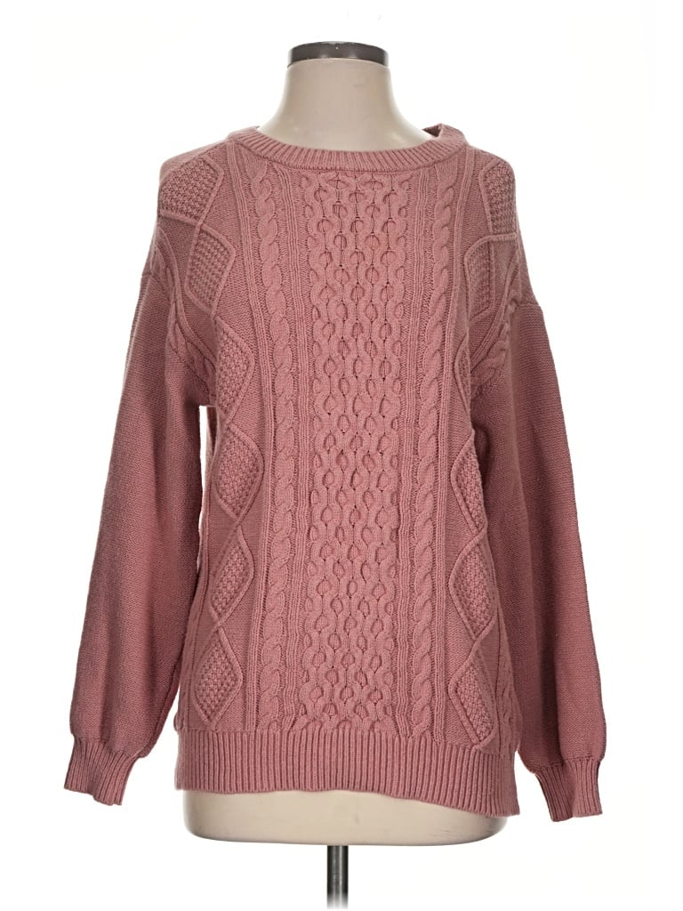Pre-owned Abound Pullover Sweater In Pink