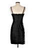 BCBGMAXAZRIA 100% Polyester Stripes Black Cocktail Dress Size 4 - photo 2