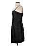 BCBGMAXAZRIA 100% Polyester Stripes Black Cocktail Dress Size 4 - photo 5