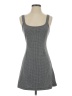Forever 21 Solid Gray Casual Dress Size S - photo 1
