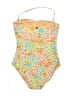 J.Crew Floral Yellow One Piece Swimsuit Size 6 - photo 2