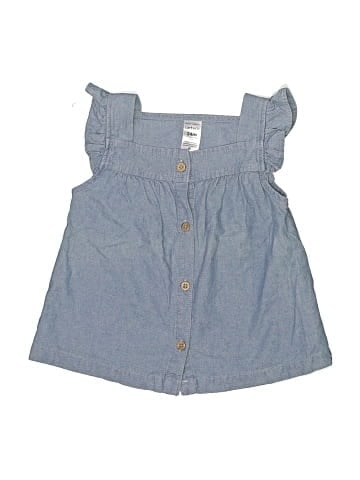 Carter's Sleeveless Button-Down Shirt (view 1)