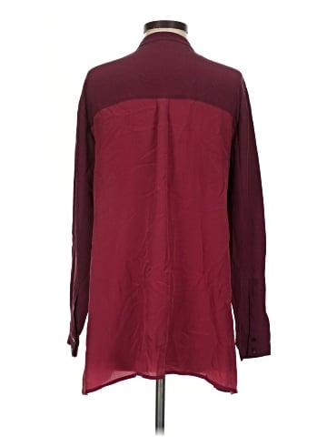 Eileen Fisher Long Sleeve Silk Top (view 2)