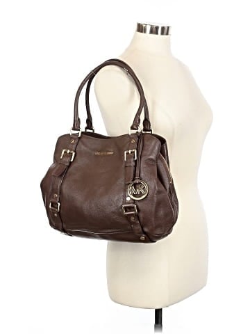 MICHAEL Michael Kors Leather Shoulder Bag (view 2)