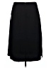 DKNY 100% Polyester Solid Black Formal Skirt Size 16 - photo 2