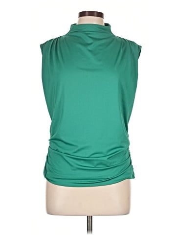 Aqua Sleeveless T-Shirt (view 1)