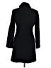 J.Crew 100% Polyester Black Coat Size 6 - photo 2