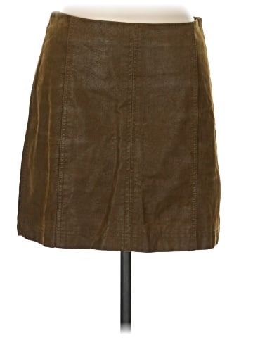 Free People Faux Leather Skirt (view 1)