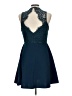 Francesca's Blue Cocktail Dress Size L - photo 2
