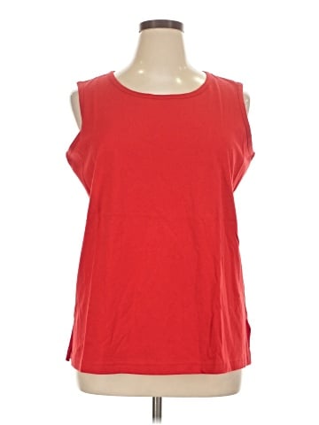 Liz Claiborne Sleeveless T-Shirt (view 1)