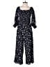 1.State 100% Polyester Stars Blue Jumpsuit Size M - photo 1