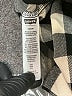 Levi's Checkered-gingham Gray Long Sleeve Button-Down Shirt Size 5 - 6 - photo 4