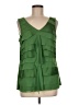 Alfani Green Sleeveless Blouse Size M - photo 1