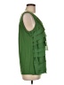 Alfani Green Sleeveless Blouse Size M - photo 4