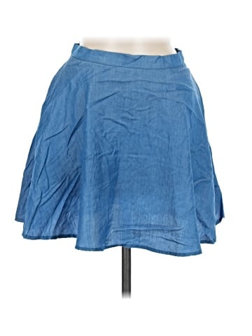 Lulus Denim Skirt (view 1)
