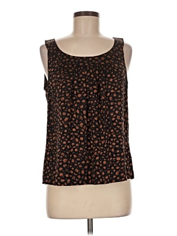 St. John Sleeveless Silk Top (view 1)