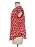 Fun2Fun 100% Polyester Red Short Sleeve Blouse Size M - photo 5