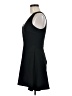 Aqua Solid Black Cocktail Dress Size M - photo 5