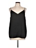 Calvin Klein 100% Polyester Black Sleeveless Top Size L - photo 1