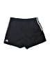 Adidas 100% Polyester Stripes Black Athletic Shorts Size S - photo 1